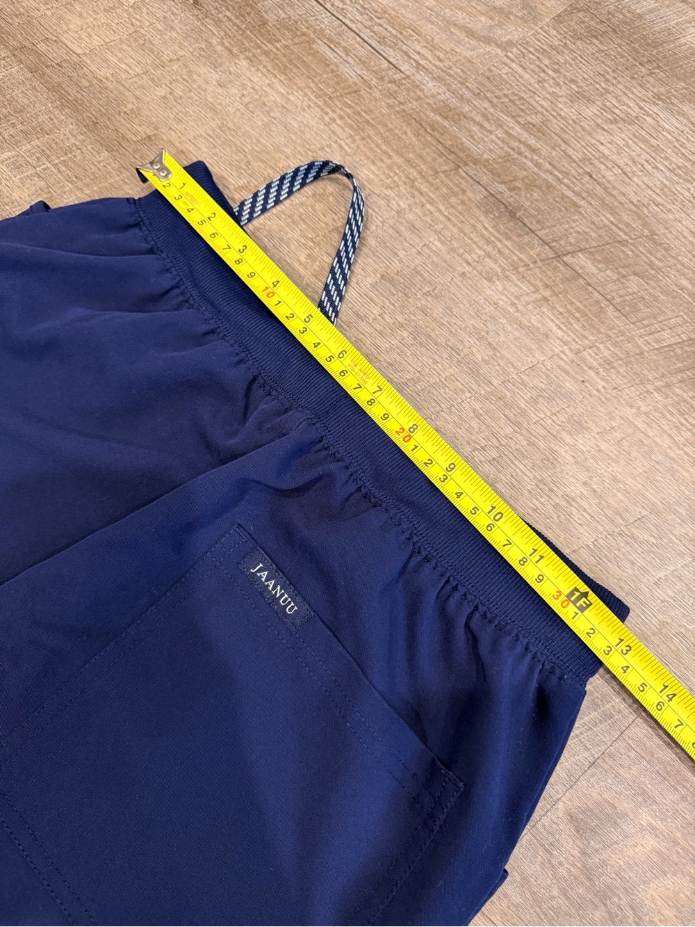 Jaanuu Navy Scrub Set XS Top XXS XS Jogger Pants Stretch Nurse Medical Uniform - Picture 8 of 11